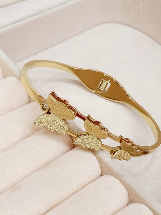 Gold Butterfly Bracelet